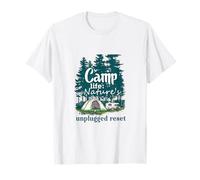 Camp Life Nature's Unplugged Reset Outdoor Adventure T-Shirt
