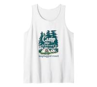 Camp Life Nature's Unplugged Reset Outdoor Adventure Tank Top