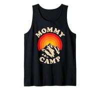 Camp Mommy Summer Camp Home Road Trip Vacation Camping Tank Top