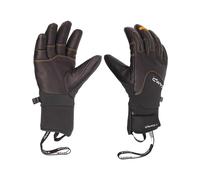 Camp - Mountaineering and ice climbing gloves in PrimaLoft® - Geko Guide for Women in Leather - Size XL - Black Black XL