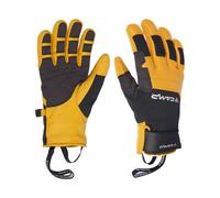 Camp - Mountaineering climbing Gloves - Geko Grip Black/Yellow for Men in Leather - Size XL Yellow XL