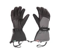 Camp - Mountaineering Gloves in PrimaLoft® - Geko Alpine Black/Grey for Men in Leather - Size L Grey L