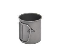 Camp Mug,Lightweight Space-Saving Drinkware - Titanium Coffee Mug,for Picnics Outdoor Backpacking Trekking Mountaineering Fishing Hiking