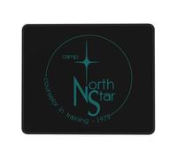 Camp North Star Desk Mat Soft Mouse Mat Comfortable Mousemat For Travel Work Laptop 25X30Cm