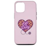 Camp OFF DUTY Nurse Heart Squad Save Yourself Nursing School Case for iPhone 12/12 Pro