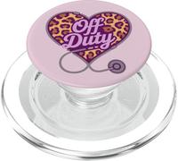 Camp OFF DUTY Nurse Heart Squad Save Yourself Nursing School PopSockets PopGrip for MagSafe