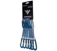 Camp - Pack of 6 quickdraws - Pack Orbit Express KS in Nylon - Size 12 cm - Blue Blue