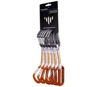 Camp - Pack of 6 quickdraws - Pack Photon Wire Express KS Dyneema - Size 12 cm - Orange Orange 12 cm