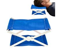 Camp Pillow | Portable Folding Neck Support | Foldable Compact Pillow Beach Supplies - for Outdoor Summer Travel Hiking Backpacking Picnic Vacation Road Trip Sleep Nap