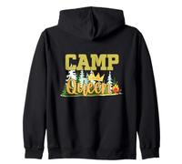 Camp Queen Tent Life Mountain Explorer Zip Hoodie