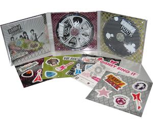 Camp Rock Disney OST Original Soundtrack CD plus Bonus DVD booklet Stickers NEW
