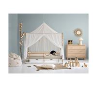 Camp Sahara bedspread White one size