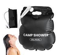 Camp Shower Bag Portable 20L/5 Gallon Bathing Set with Hose