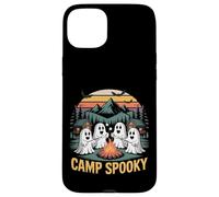 Camp Spooky Halloween Camping - Funny Ghost Campfire Case for iPhone 15 Plus