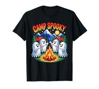 Camp Spooky Summerween Summer Halloween Spooky Ghost Boo T-Shirt