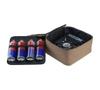 Camp Stove Carry Bag - 35x32.5x17cm Portable Oxford Cloth Storage | Heavy Duty, Zipper, Handle, Burner Carrier, Outdoor Cooking, Camping, Hiking, Picnic, Backpacking, BBQ, Tailgate