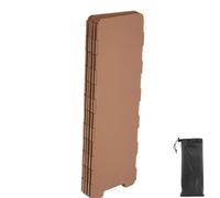 Camp Stove Windscreen - Foldable 10 Plate Fire Shield, Portable Wind Guard, Camping Heat Insulation Barrier | Outdoor Cooking for Hiking Picnic