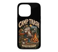 Camp Trash Outdoor Camping Humor Funny Opossum Adventures Case for iPhone 13 Pro