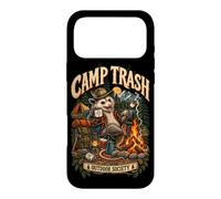 Camp Trash Outdoor Camping Humor Funny Opossum Adventures Case for iPhone 17 Pro Max