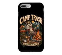 Camp Trash Outdoor Camping Humor Funny Opossum Adventures Case for iPhone 7 Plus/8 Plus