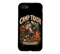 Camp Trash Outdoor Camping Humor Funny Opossum Adventures Case for iPhone SE (2020) / 7/8
