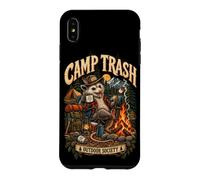 Camp Trash Outdoor Camping Humor Funny Opossum Adventures Case for iPhone XS Max
