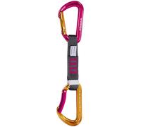 CAMP USA Photon Express KS Janja Quickdraws - 6-Pack of Lightweight Quickdraws for Sport Climbing - 18 cm