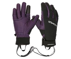 Camp - Versatile gloves - G Hot Wool Lady Black/Violet for Women in Wool - Size S - Purple Purple S