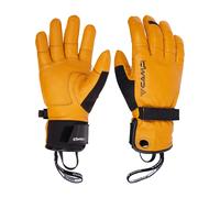 Camp - Versatile Gloves - Geko Revel for Women in Leather - Size L - Yellow Yellow L