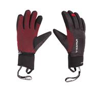 Camp - Versatile Gloves in PrimaLoft® - G Air Core Black/Red in Silicone - Size S Black S