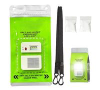 Camp Water Lantern 3 LED Sustainable Use for 140 Hours Portable Camp Water Lamp Long-Lasting No Battery Lantern Camping with Rope for Fishing, Camping, HikingCamp