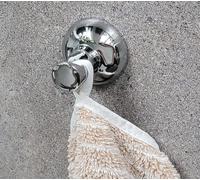 Campagne Chrome Single Hook Towel Hook (10.13017) Chrome Plated Metal