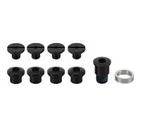 Campagnolo Athena Carbon Chainring Bolt Set, Black