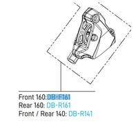 Campagnolo Bicycle Cycle Bike Disc Brake Rear Caliper - 140 MM