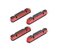 Campagnolo Hyperon-bora Rim Brake Pads 4 Units Red,Black One Size Black