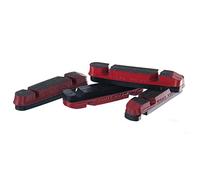 Campagnolo Hyperon-bora Rim Brake Pads 4 Units Red,Black