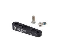Campagnolo Disc Brake Adapter Kit 140 To 160mm For Rear Caliper With 2 Fixing Bolts: