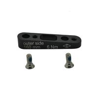 Campagnolo Disc Brake Adapters - Black / Rear (AC21-DBADR)