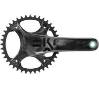 Campagnolo Ekar Carbon Chainset - 13 Speed - Black / 38 / 172.5mm / 13 Speed