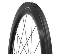Campagnolo Pista Carbon Tubular Road Rear Wheel Silver 12 x 100 mm 12 x 100 mm Black