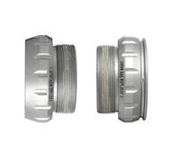 Campagnolo Record Ultra Torque Outboard Bottom Bracket Cups - Grey / BB30 / 68 x 42