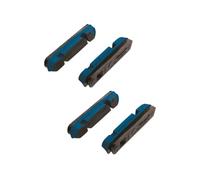 Campagnolo Mille Pack Of 4 Caliper Inserts Rim Brake Pads Blue,Black One Size Black