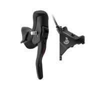 Campagnolo Super Record Hydraulic Eps Left Brake Lever With Shifter 140 Mm Grey 2s