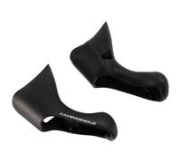 Campagnolo Ergopower Super Record Eps 12s Lever Rubbers Silver One Size Black