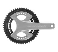 Campagnolo Super Record Wireless 13s Plates Silver 54-39t 54-39t Black