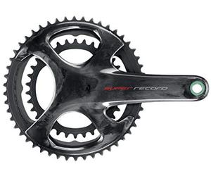 Campagnolo Super Record Carbon Ultra Torque TI 12 Speed Chainset , Black, 165 mm 52-36T