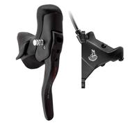 Campagnolo Super Record Hydraulic Eps 160 Mm Left Brake Lever With Shifter Black 2s
