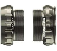 Campagnolo Record Bsc Torque Bottom Bracket Outboard Cups - Black - Ultra - campagnolo torque record bracket ultra bottom cups outboard bsc