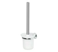 Campaign Chrome Toilet Brush Set with Holder