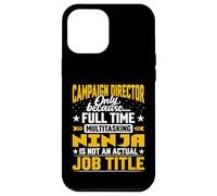 Campaign Director Job Title - Funny Campaign Manager Head Case for iPhone 12 Pro Max
